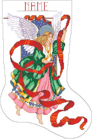 (image for) Celestial Angel Stocking